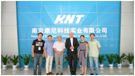 德國(guó)沙爾特寶公司領(lǐng)導(dǎo)蒞臨康尼參觀指導(dǎo)