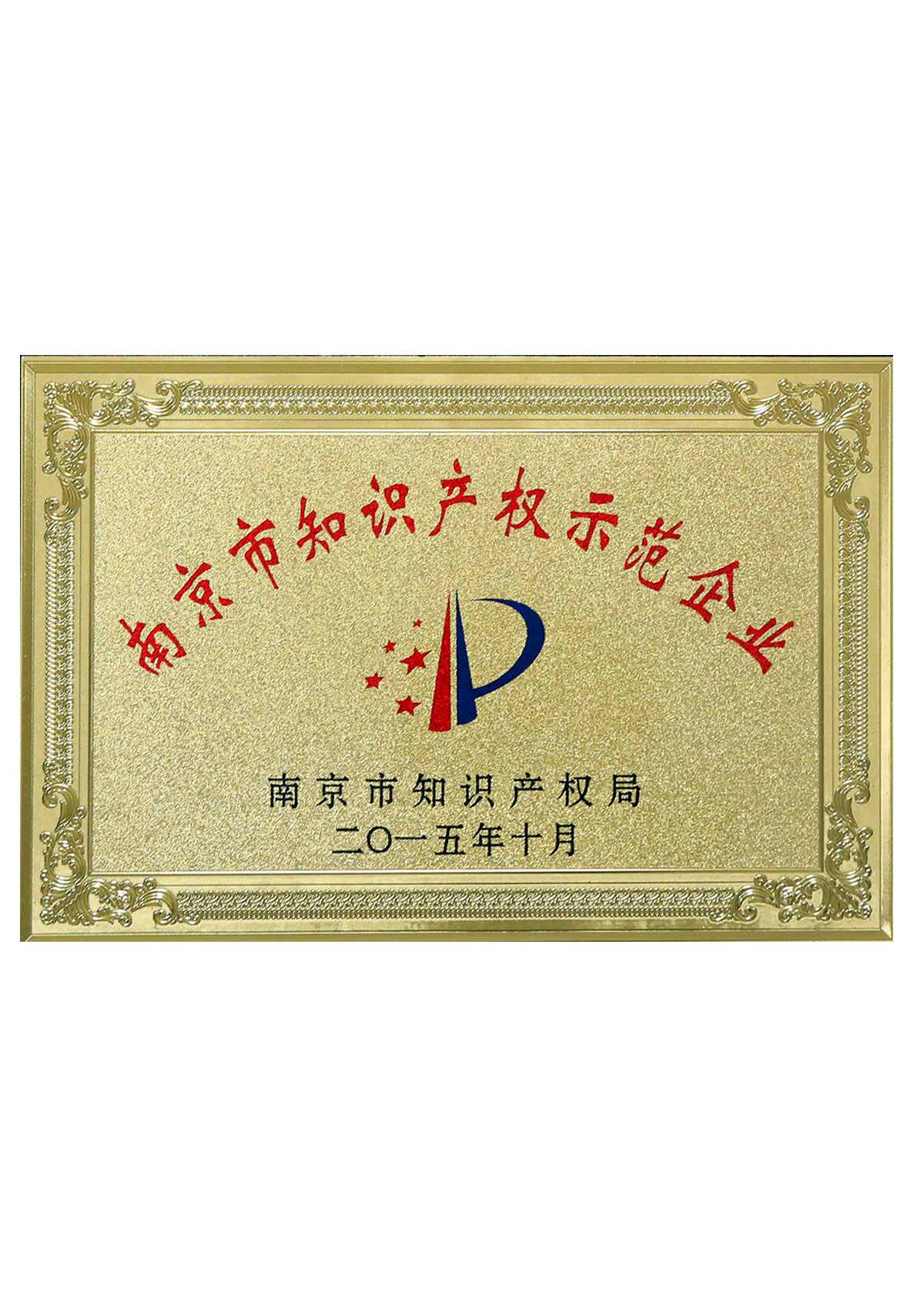 南京市知識(shí)產(chǎn)權(quán)示范企業(yè)